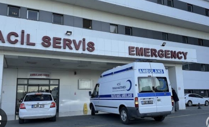 Ortahisar ilçesinde motosikletten düşen şahıs ağır yaralandı.