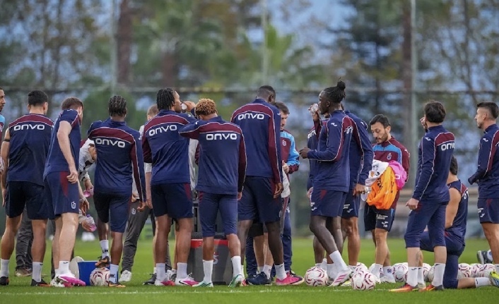 Samsunspor maçı hazırlıklarımız sürüyor