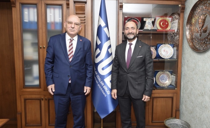 MHP'den TESOB Başkanı Metin Kara’ya tebrik ziyareti