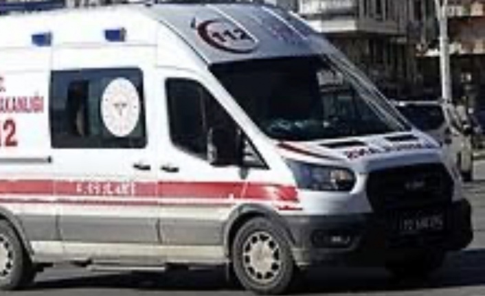 Büyük sanayide trafik kazası.