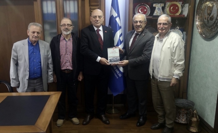 Ticaret Lisesi heyetinden Başkan Kara’ya ziyaret