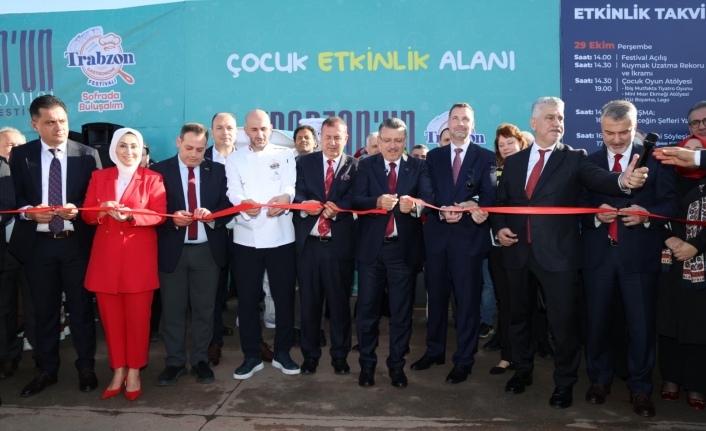 TRABZON GASTRONOMİ FESTİVALİ'NE COŞKULU AÇILIŞ