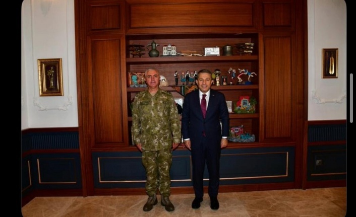 Aktaş Paşa Vali Şahin’i ziyaret etti