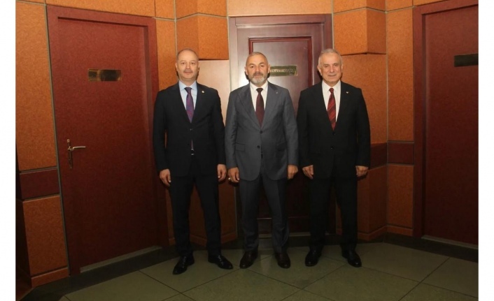 Başkan Bilgin TTB’de.