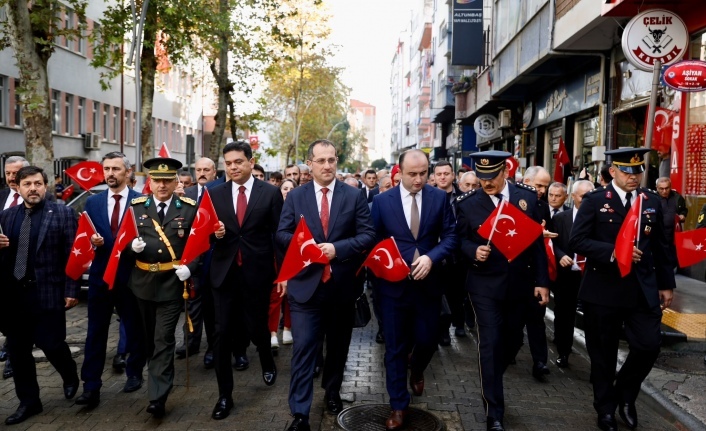 AKÇAABAT’TA CUMHURİYET BAYRAMI DOLU DOLU ETKİNLİKLERLE KUTLANDI