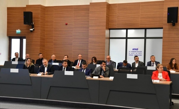 Vali Şahin müdürleri AFAD il Müdürlüğünde topladı.