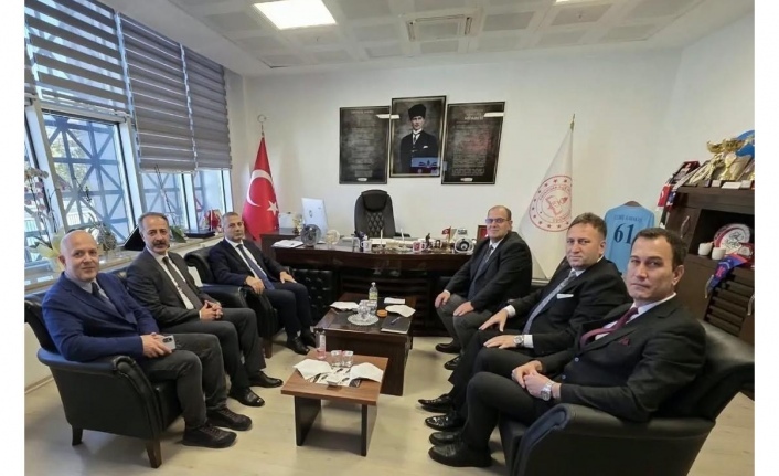 Kaymakam kotan ilçe müdürü karakaş’ı ziyaret etti.