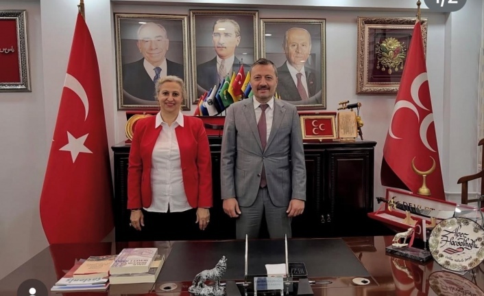Başkan kaplan Başkan Hacısalihoğlu’ ziyaret etti