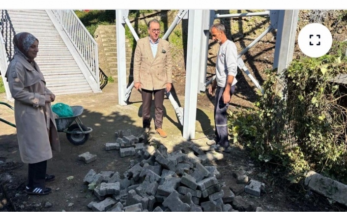 Başkan Azizoğlu Hafta Sonu Sahaya İndi! Sürmene'deki Projeleri Yerinde İnceledi